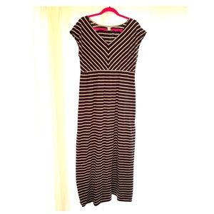 Motherhood Maternity maxi dress, size L.